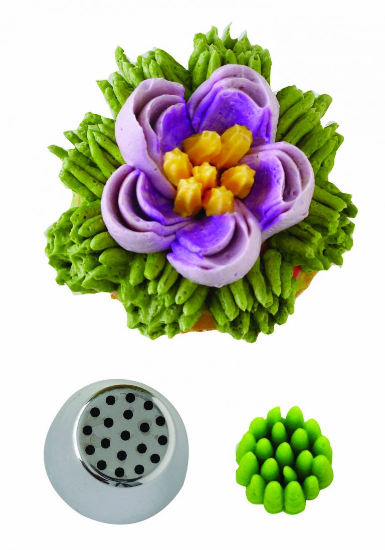 Russian Piping Nozzle Grass And Thin Thread No. 8, Blomstertylle BageBixen.dk