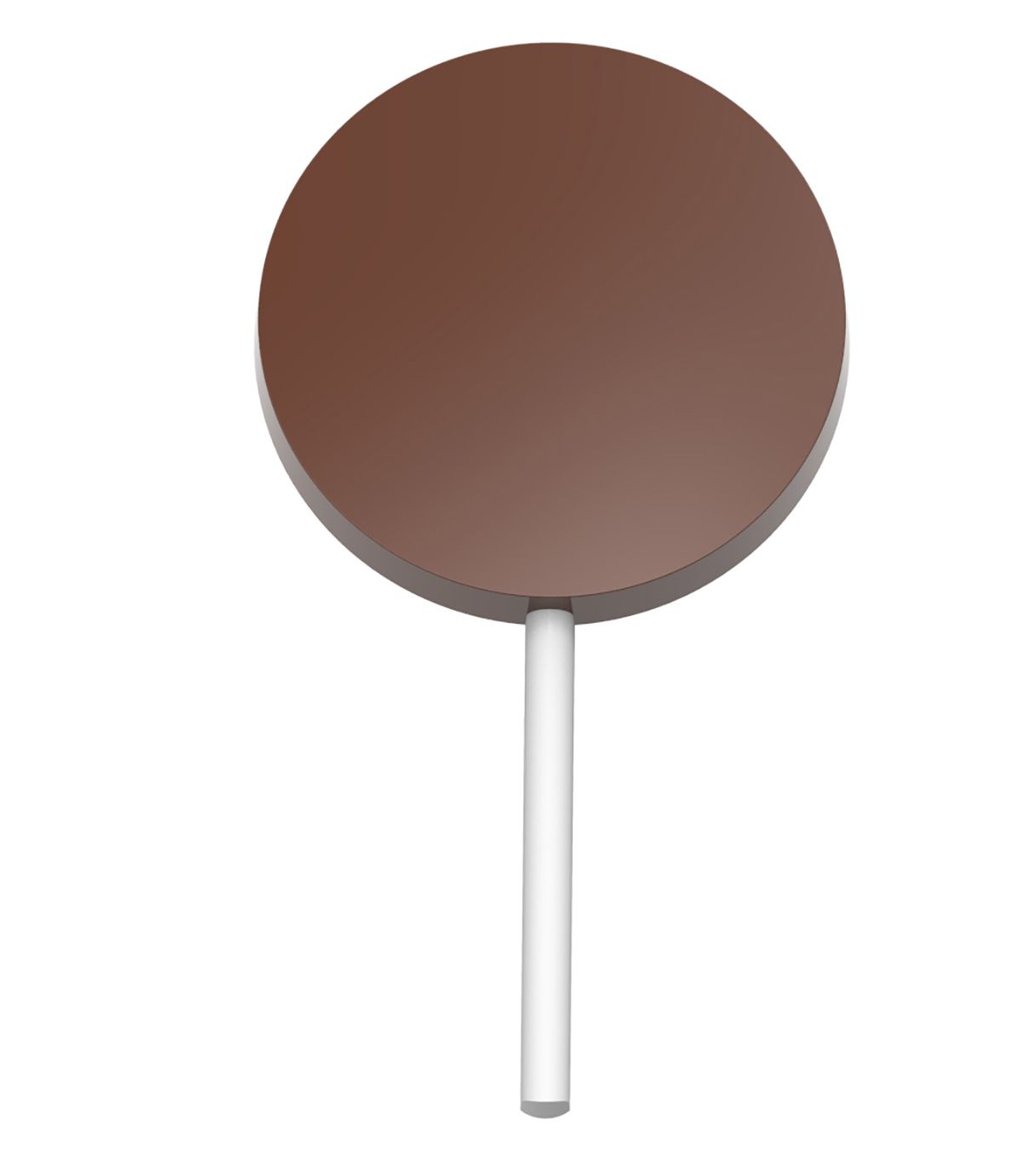 Grav grænse medaljevinder Slikkepind Magnetform, Chocolate World - BageBixen.dk