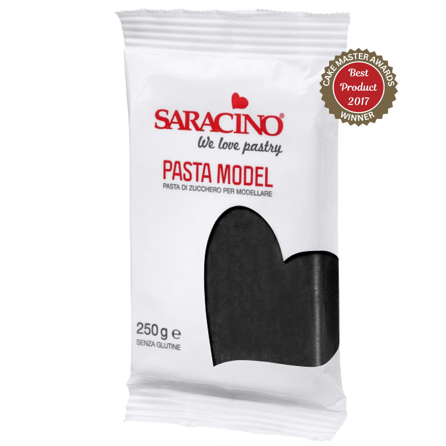 Black Modelling Paste - 250g, Saracino