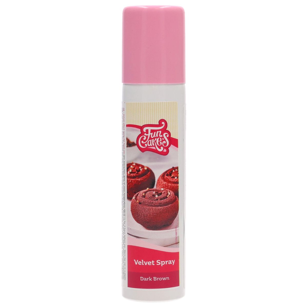Velvet Spray - Dark Brown 100ml, FunCakes