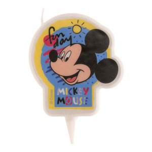 Disney Fødselsdagslys, Mickey Mouse - Dekora