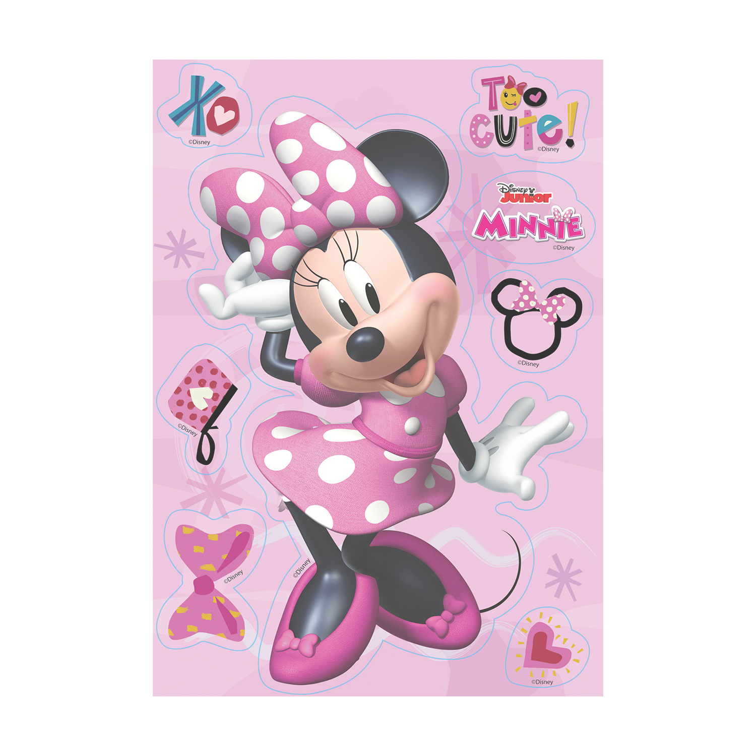 Disney Minnie Mouse, Kage Print 15 21cm Dekora -