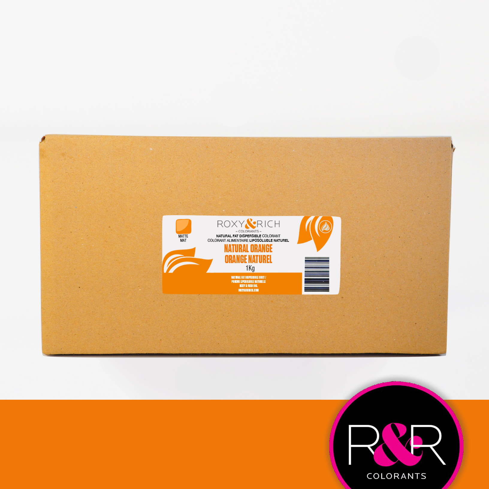 Colorant Alimentaire Liposoluble Orange - Roxy & Rich