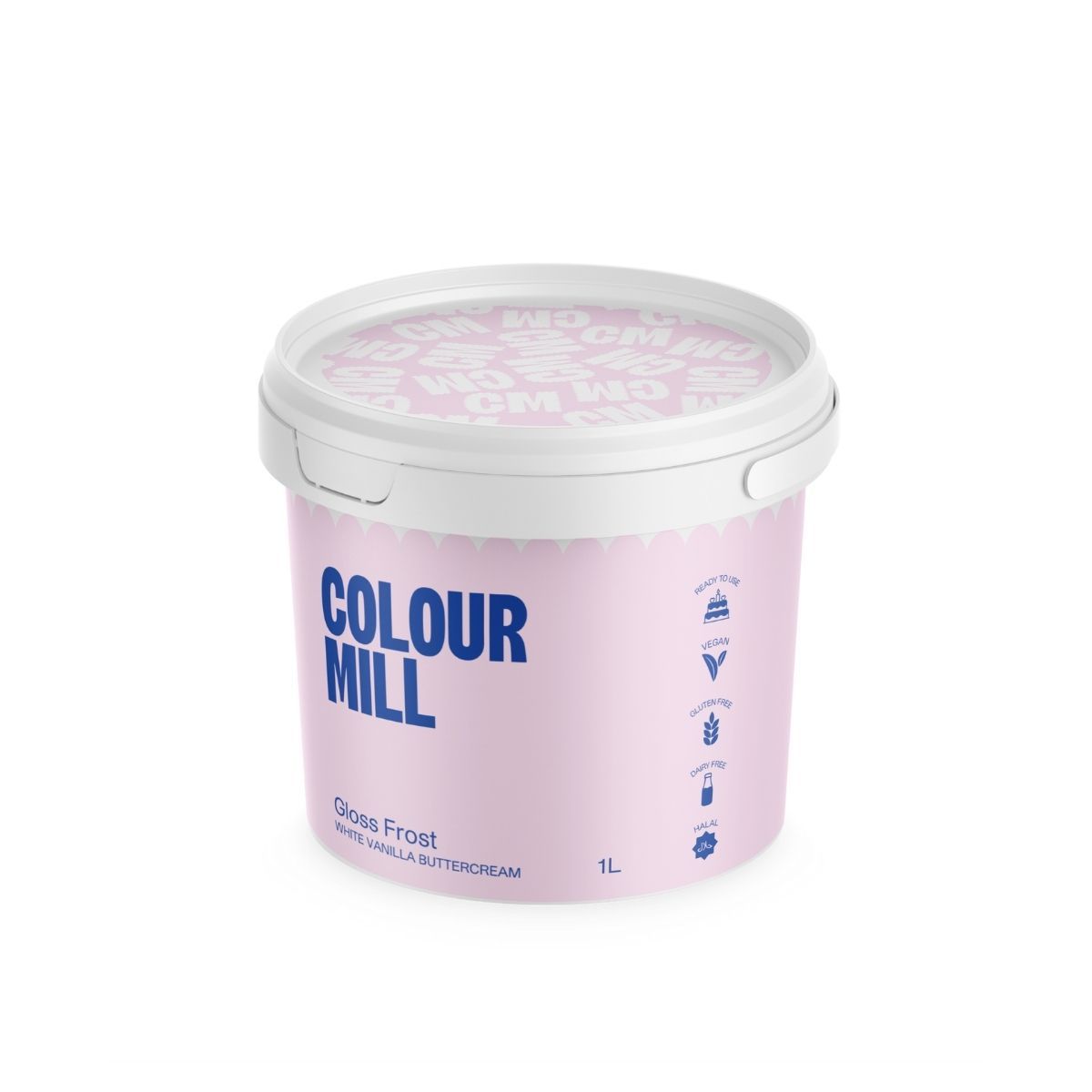 White Buttercream Gloss Frost, 1 L - Colour Mill