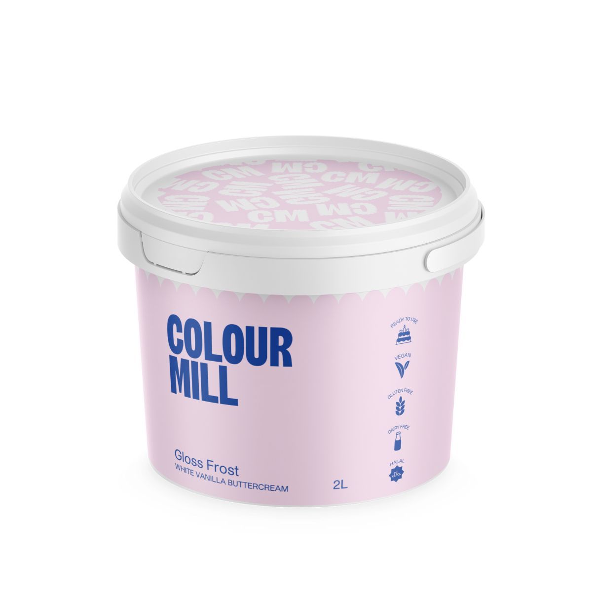 White Buttercream Gloss Frost, 2 L - Colour Mill