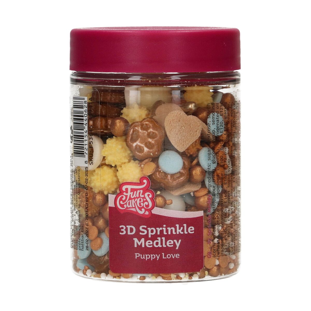 Puppy Love - 3D Sprinkle Medley 70g, FunCakes