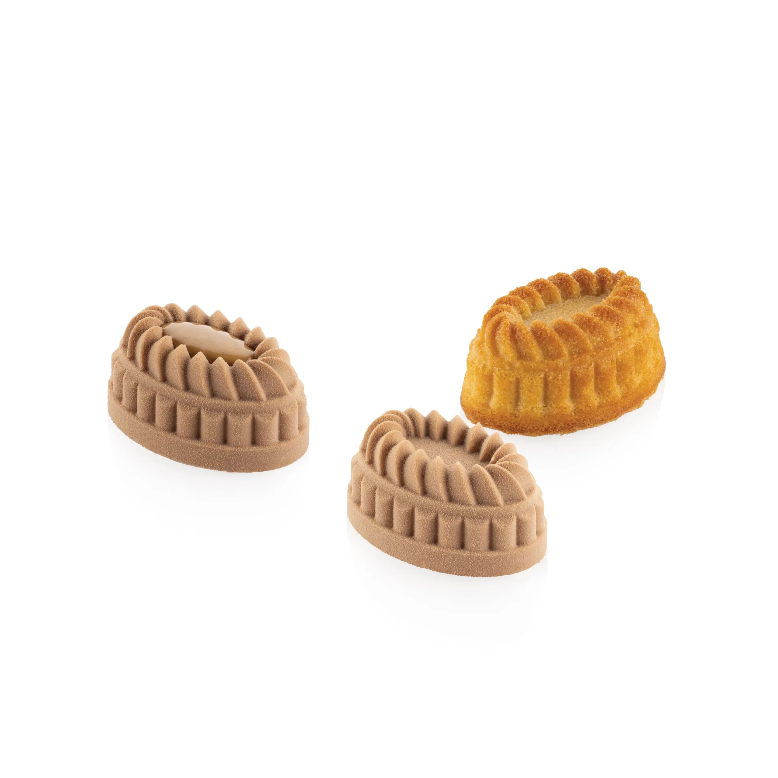 Pleincoeur Oval 28 - Silikoneform, Silikomart Professional