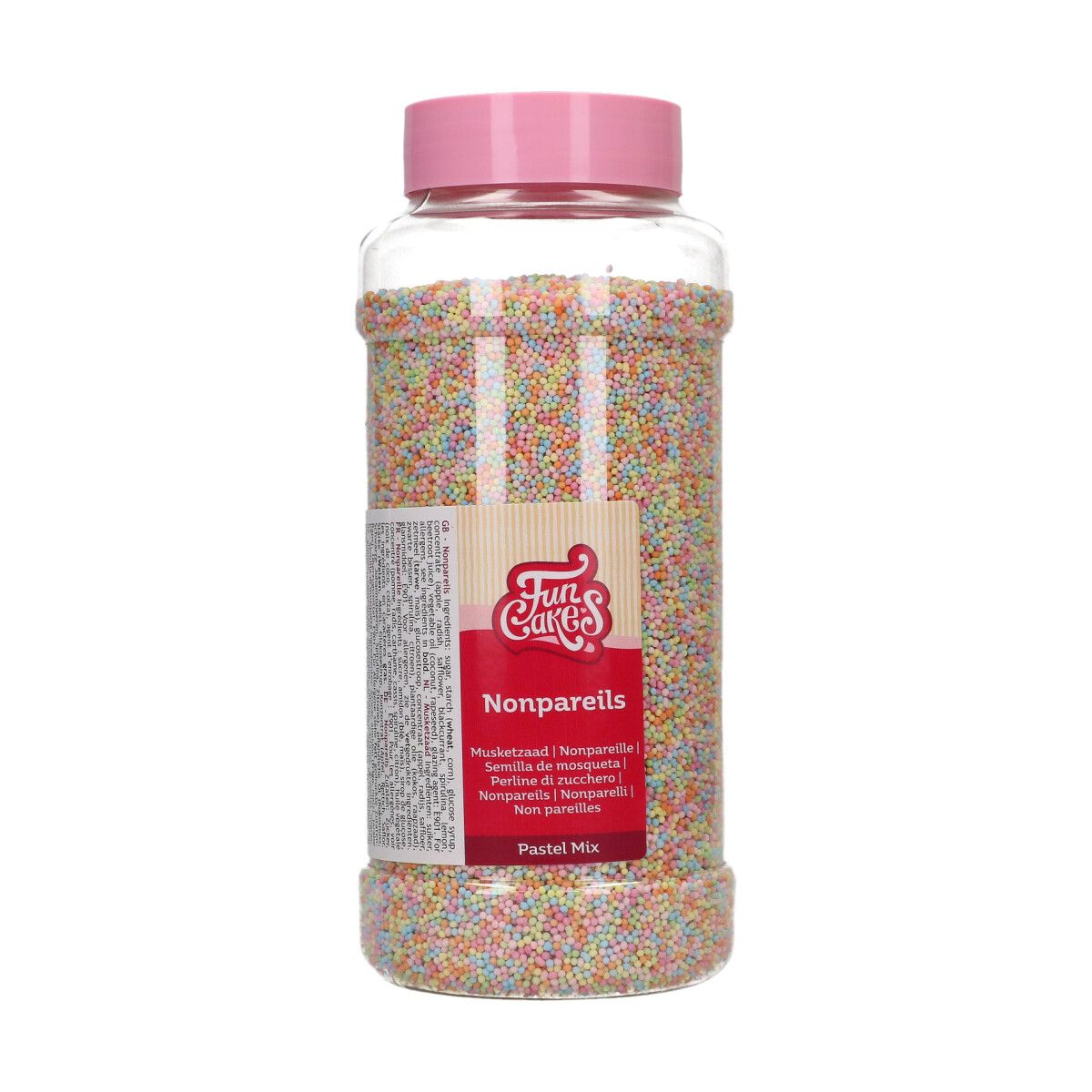 Discomix Sukkerkrymmel - NonPareils 800g, FunCakes