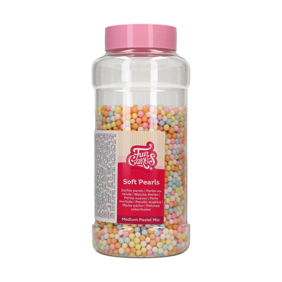 Pastelmix Sukkerperler - 500g, FunCakes