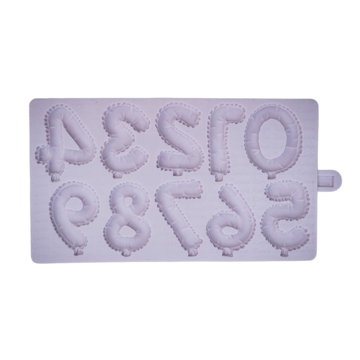 Silikoneform, Balloon Numbers - Karen Davies