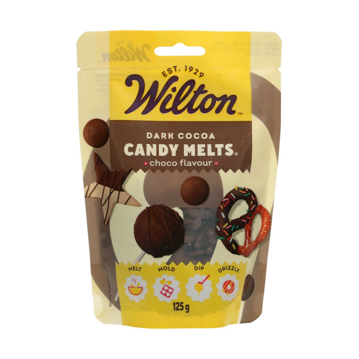 Candy Melts - Dark Cocoa 125g, Wilton