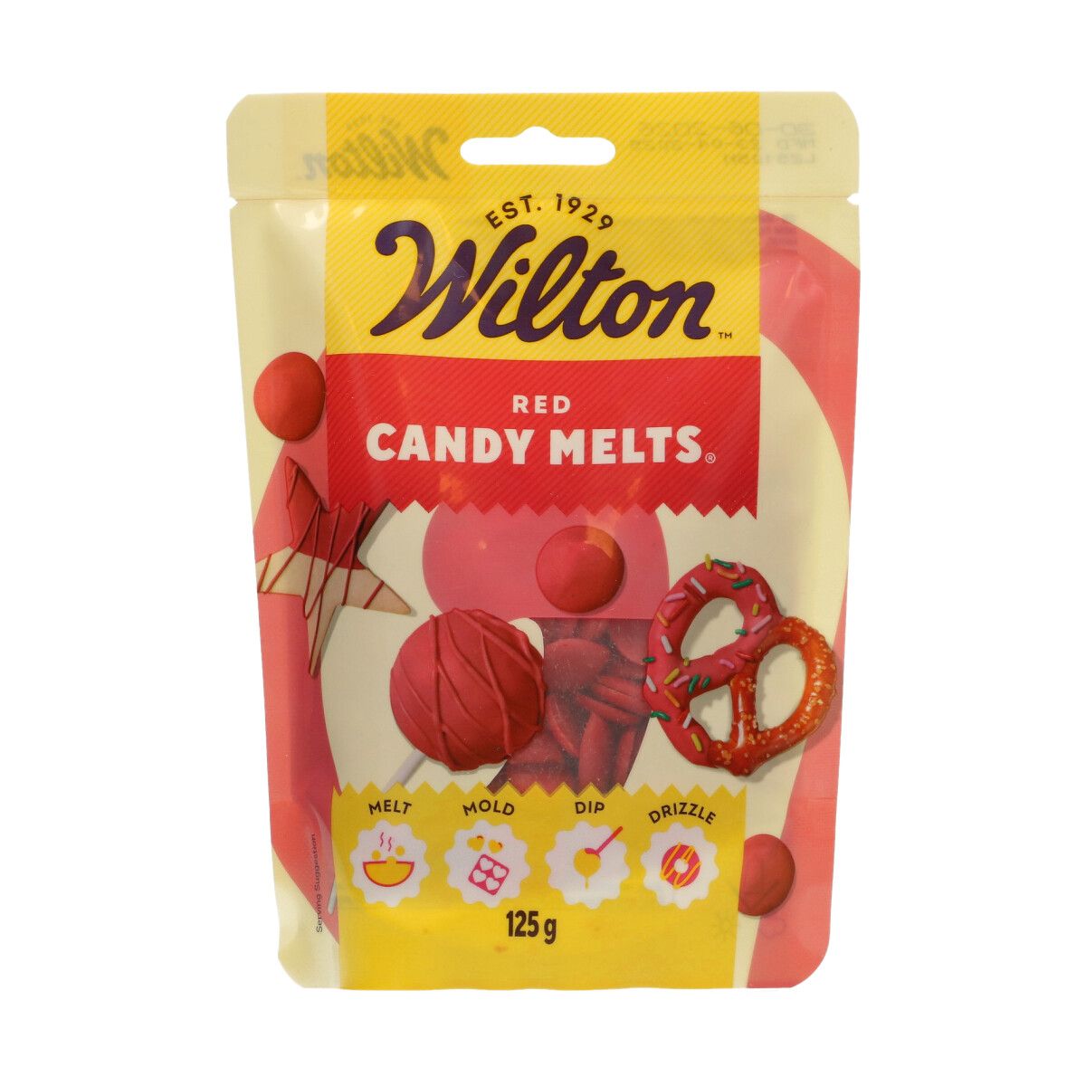 Candy Melts - Rød 125g, Wilton