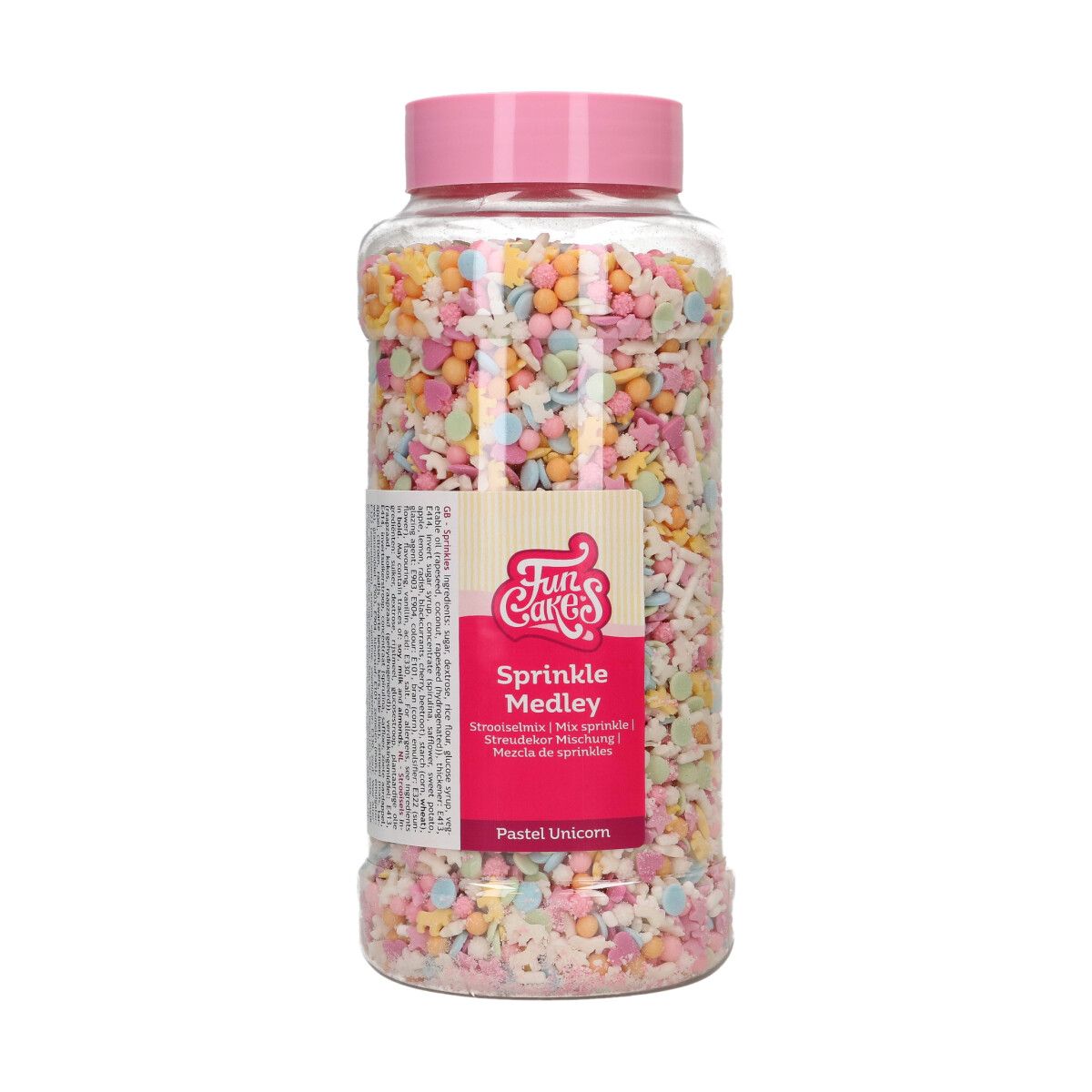 Sprinkle Medley/Drys Medley - Unicorn Pastel 600g, FunCake