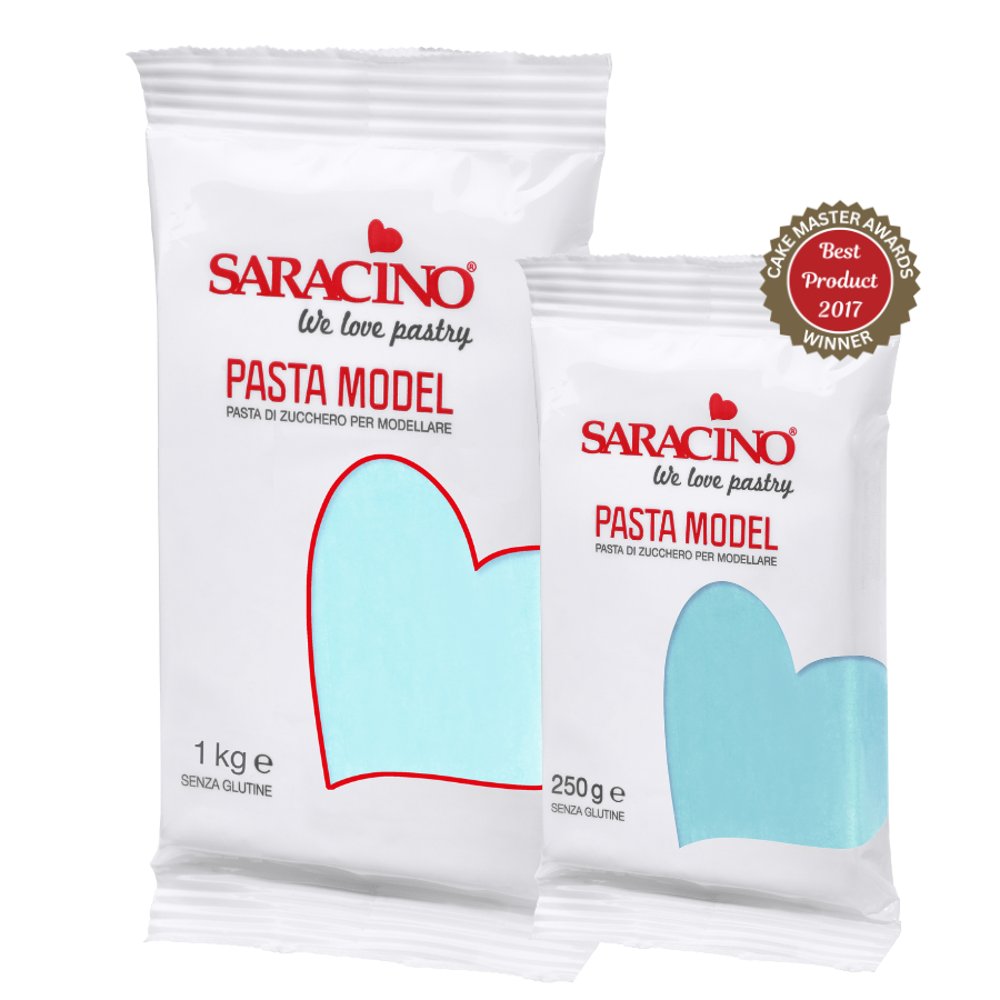 Light Baby Blue Modelling Paste - 250g, Saracino