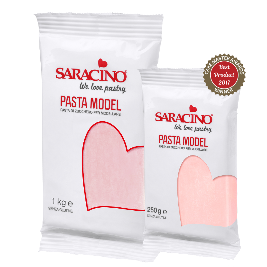 Light Baby Pink Modelling Paste - 250g, Saracino