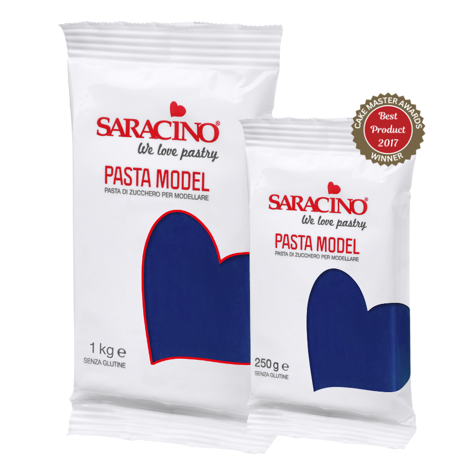 Navy Blue Modelling Paste - 250g, Saracino