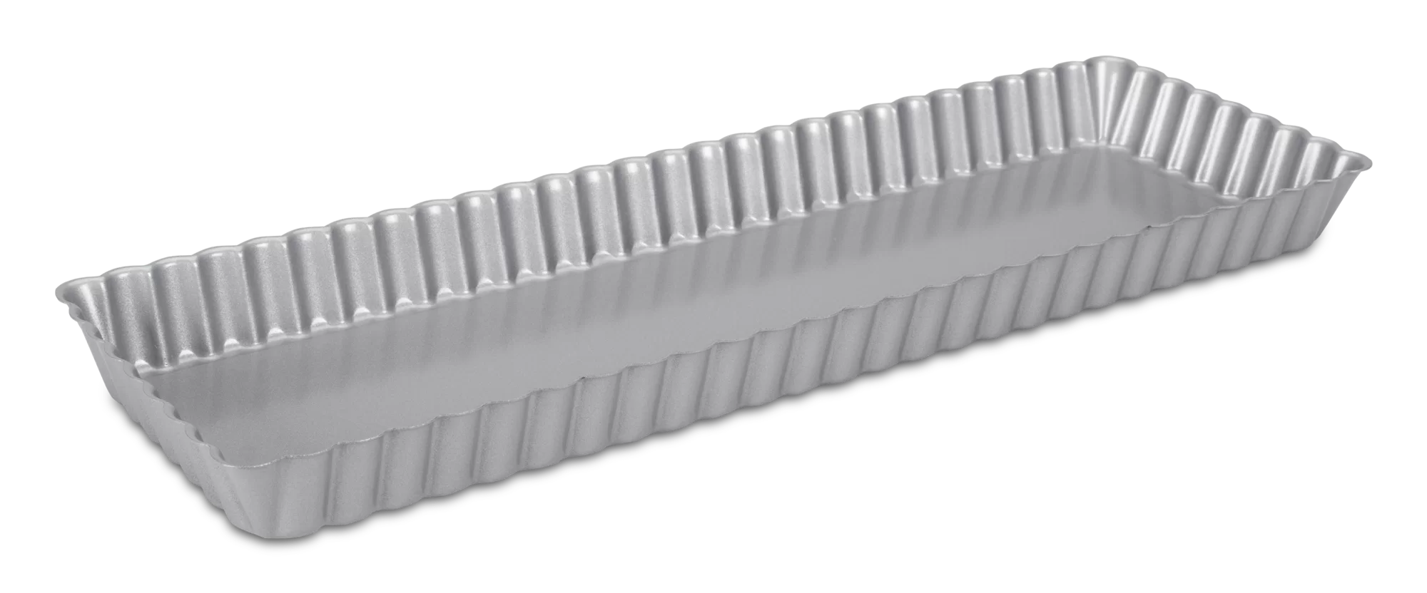 Retangulær Tærteform med Løs Bund - 35,5 x 11,5 cm, Städter