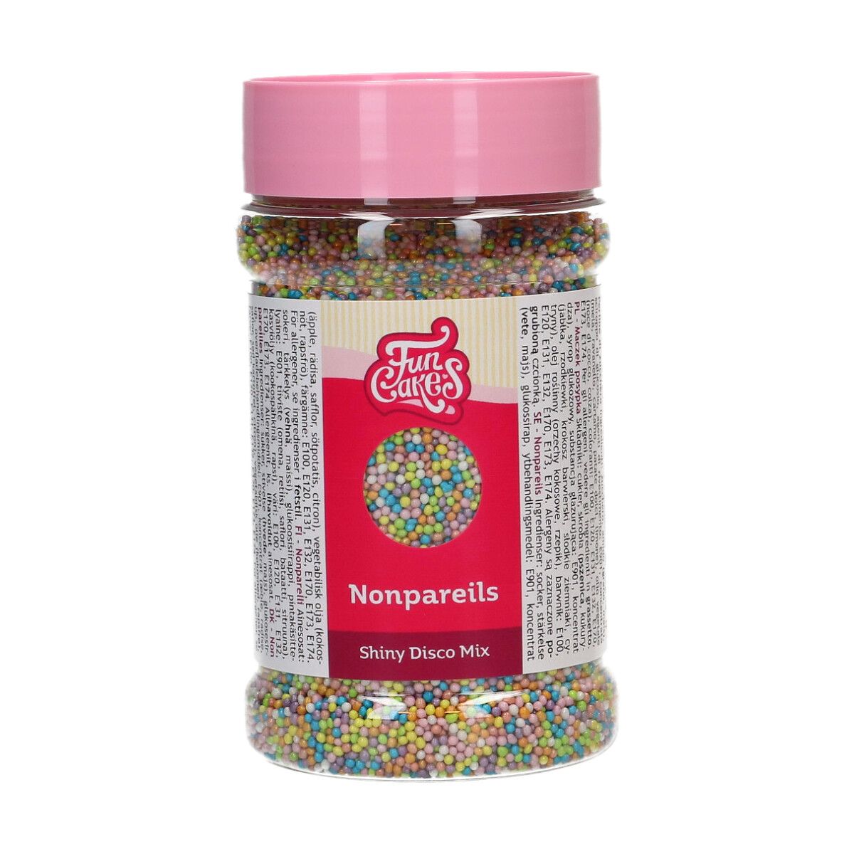 Sprinkle Medley/Drys Medley - Shiny Disco Mix 250g, FunCakes