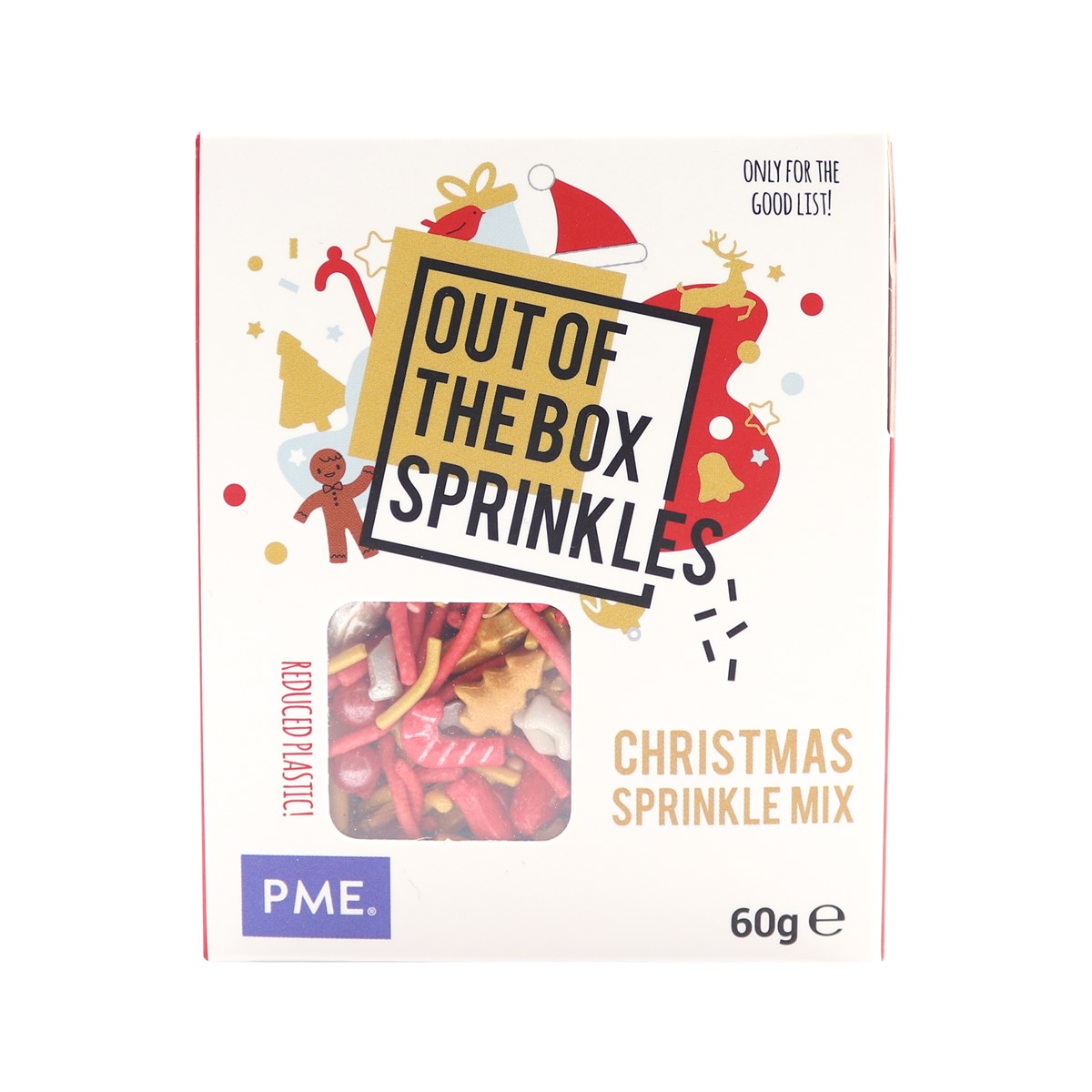 Out The Box Sprinkle Mix - Christmas 60g, PME