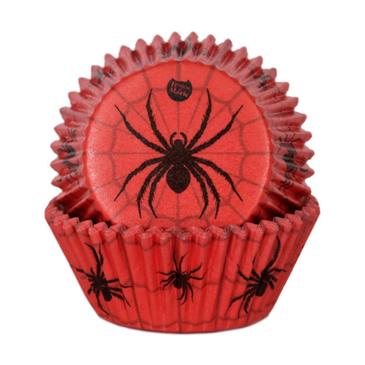 Cupcake forme - Spider 48 stk., House of Marie