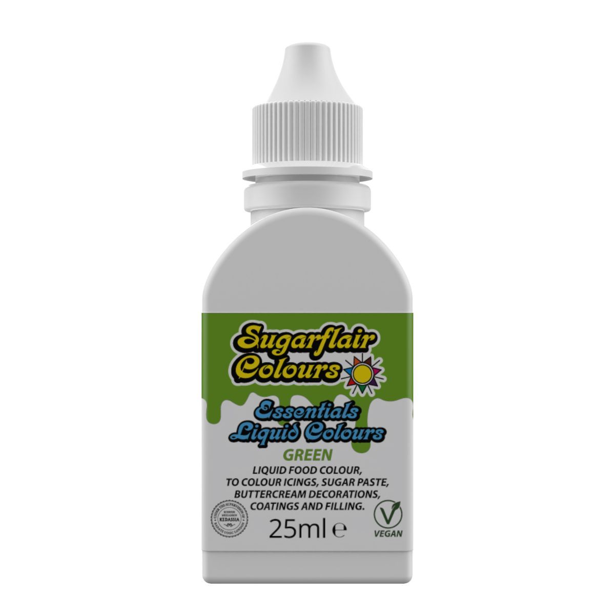 Liquid Colour - Green 25ml, Sugarflair