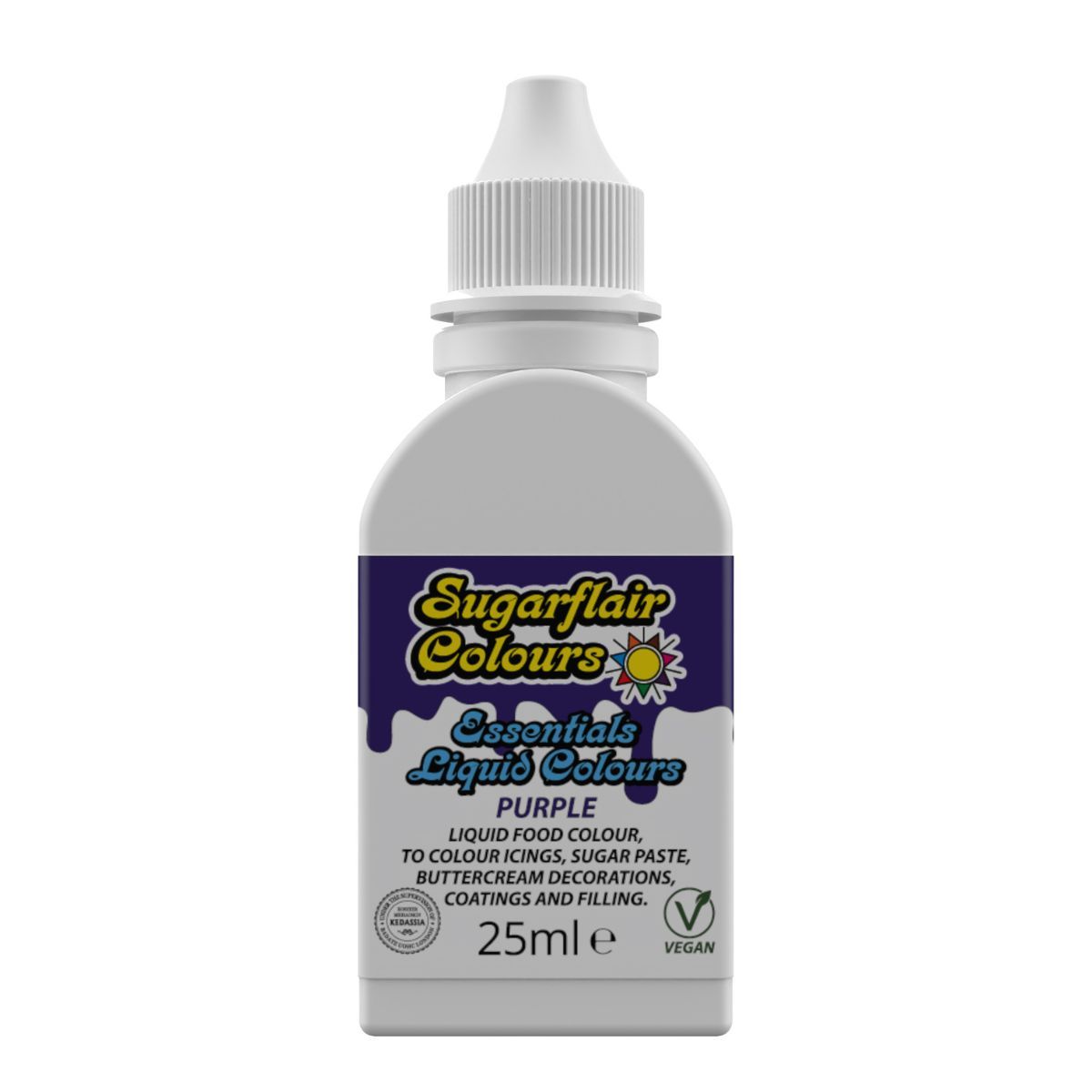 Liquid Colour - Purple 25ml, Sugarflair