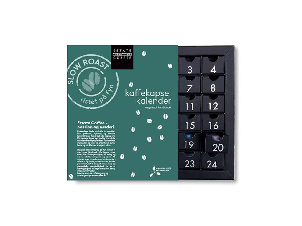 Kaffekapsel Julekalender, Estate Coffee