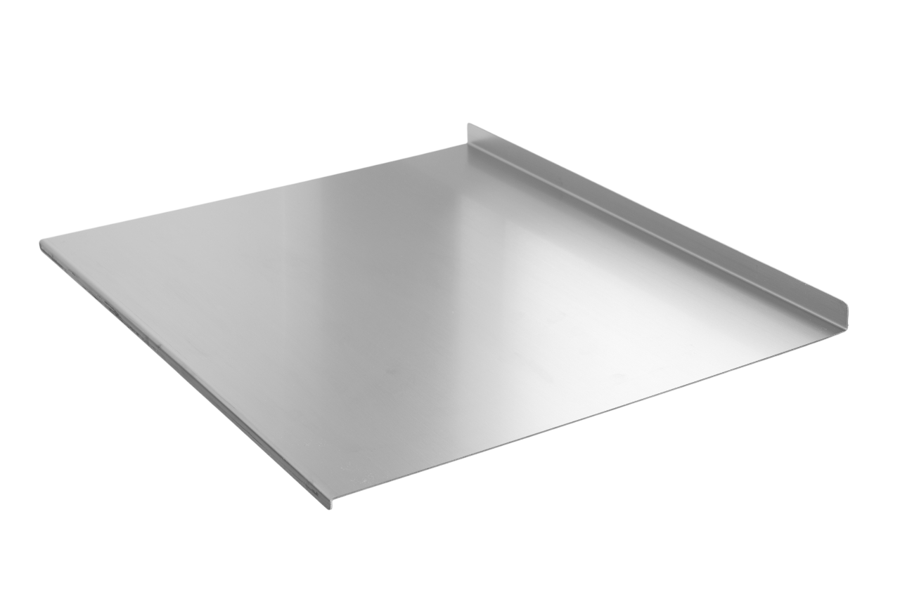 Arbejdsplade i Rustfri Stål - 50x60cm