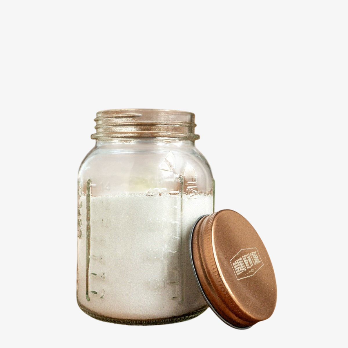 Surdejsglas med Låg – 500 ml