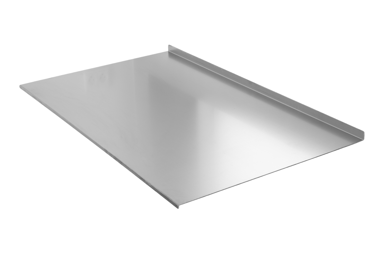 Arbejdsplade i Rustfri Stål - 47x100cm