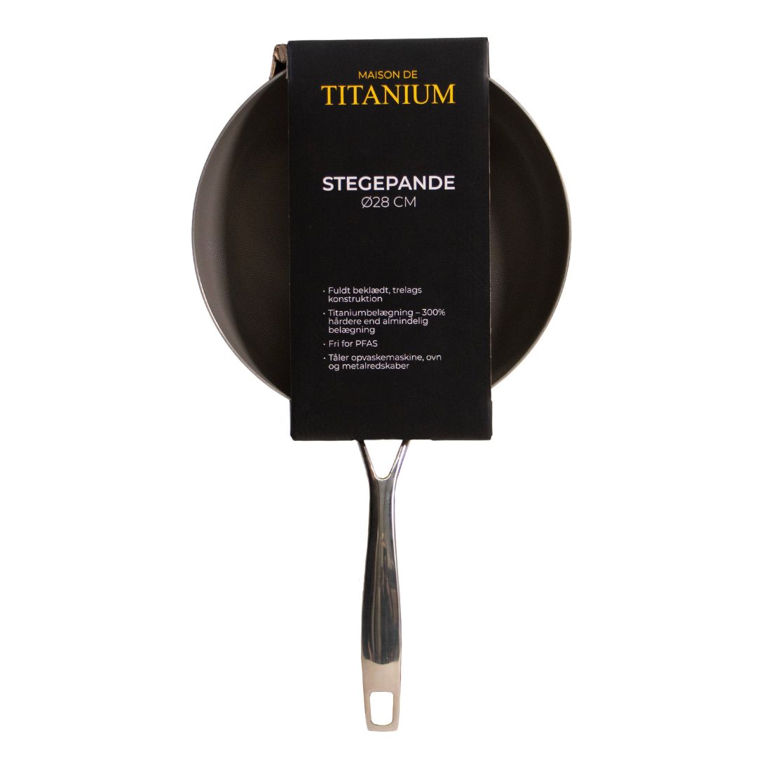 Titanium Stegepande - Ø28cm, Maison de Titanium