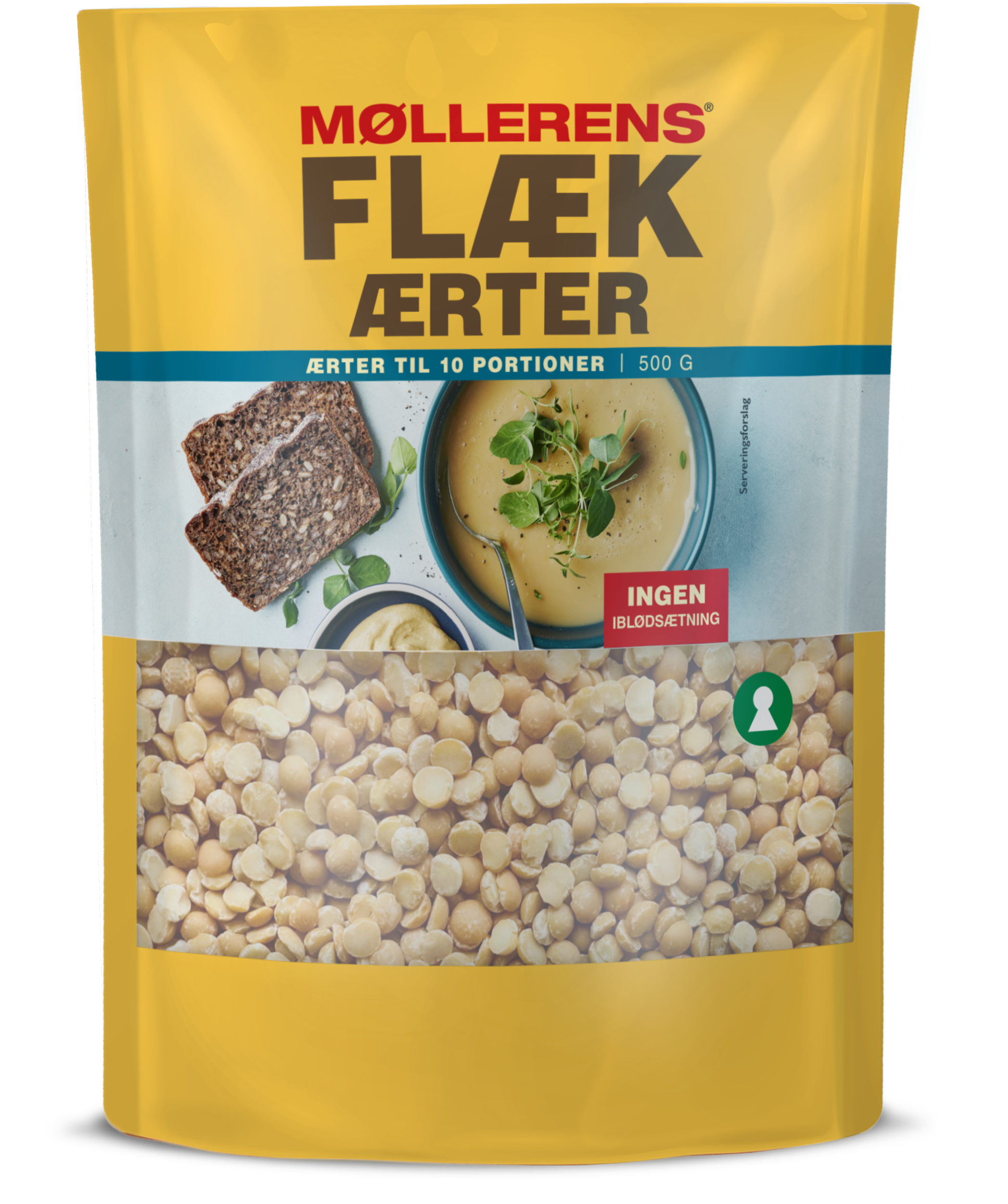 Flækærter - 500g, Valsemøllen