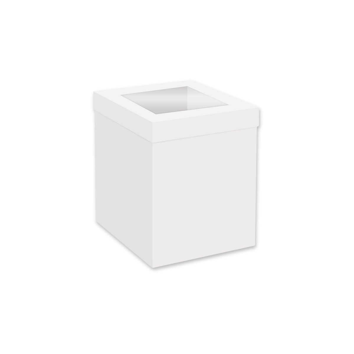 Kageboks Med Vindue - Hvid 20 x 20 x 25, Simply Making