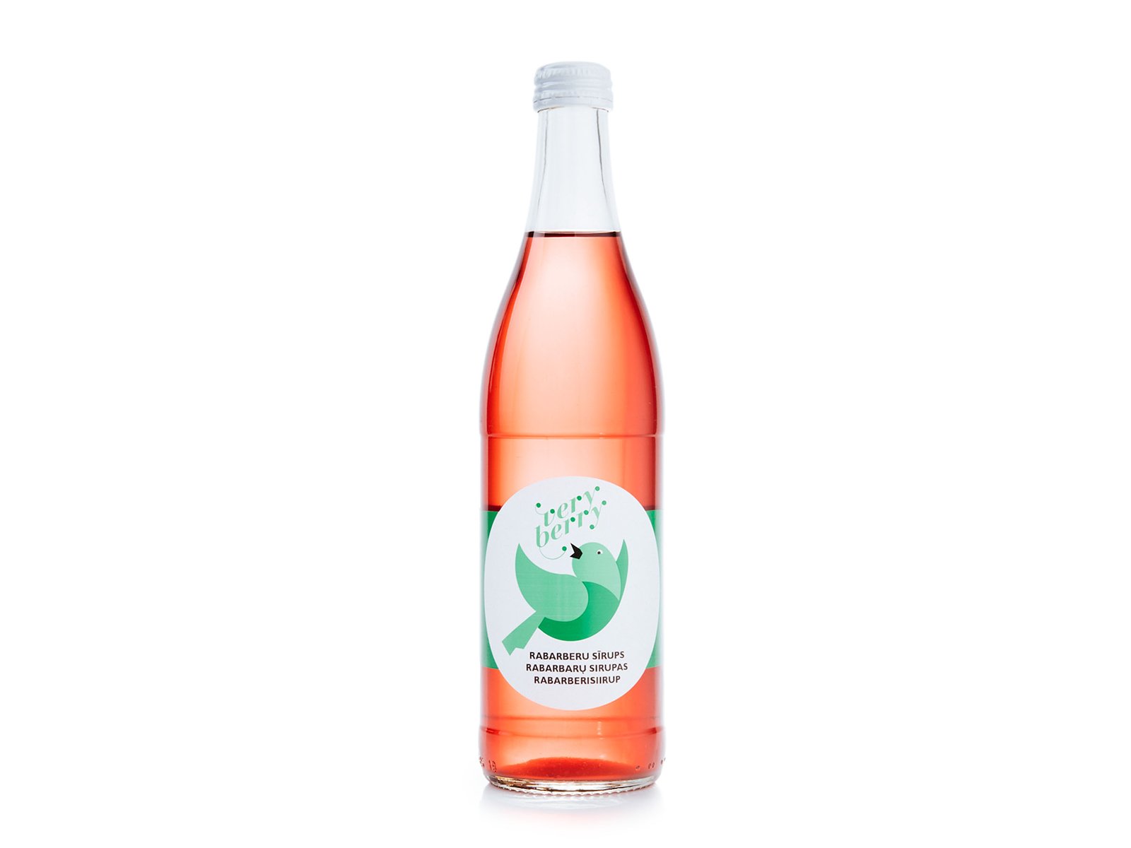 Rabarber Sirup - 0,5 L, Very Berry