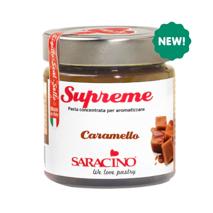 Karamel - Luksus Smagspasta 200g, Saracino