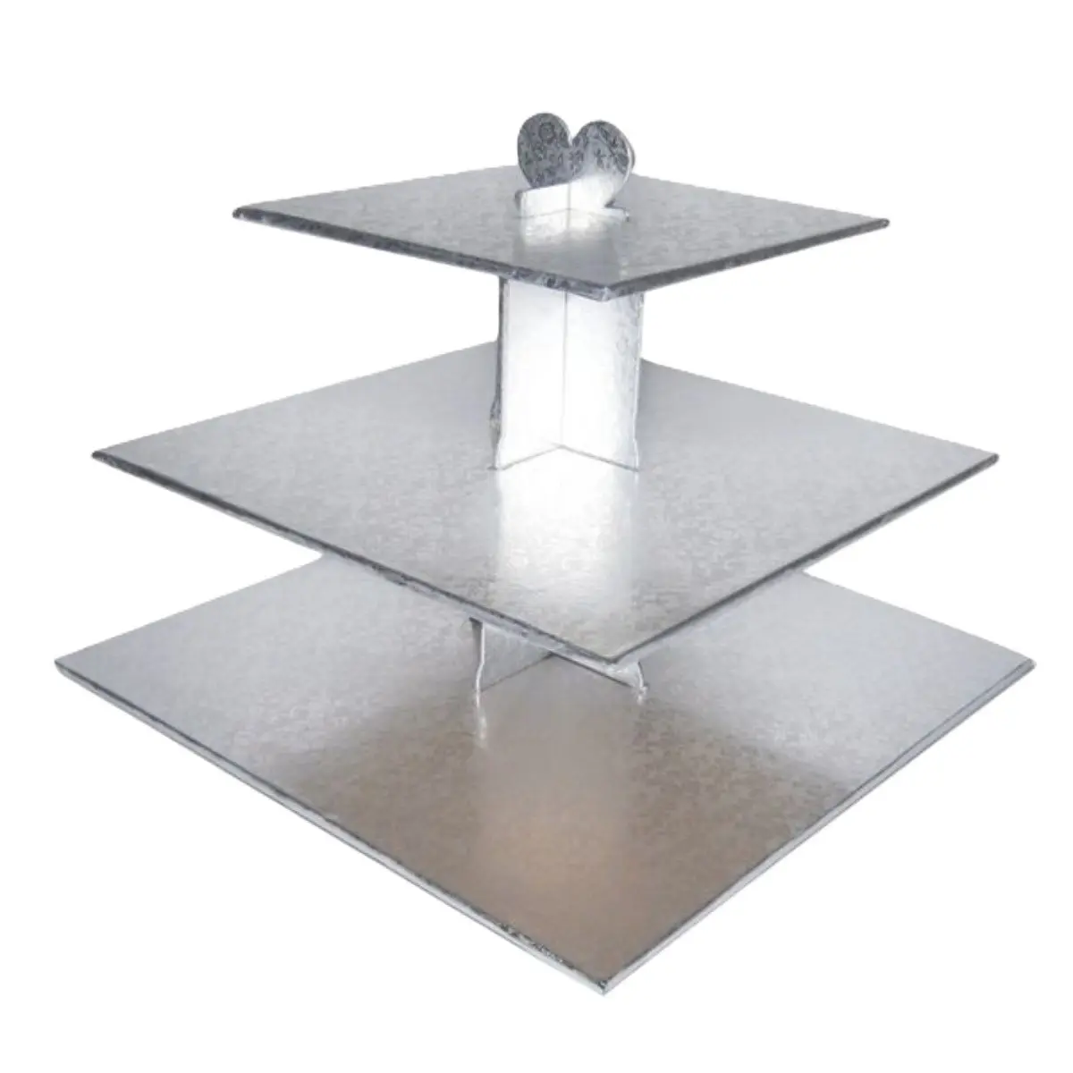Cupcake Stand/Opsats - Firkantet 3 etager, Patis Decor