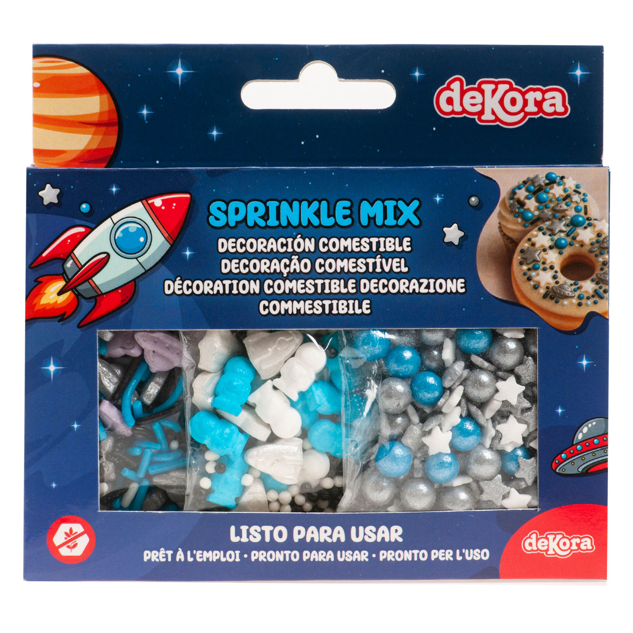 Astronaut - Sprinkle Mix 70 g, Dekora