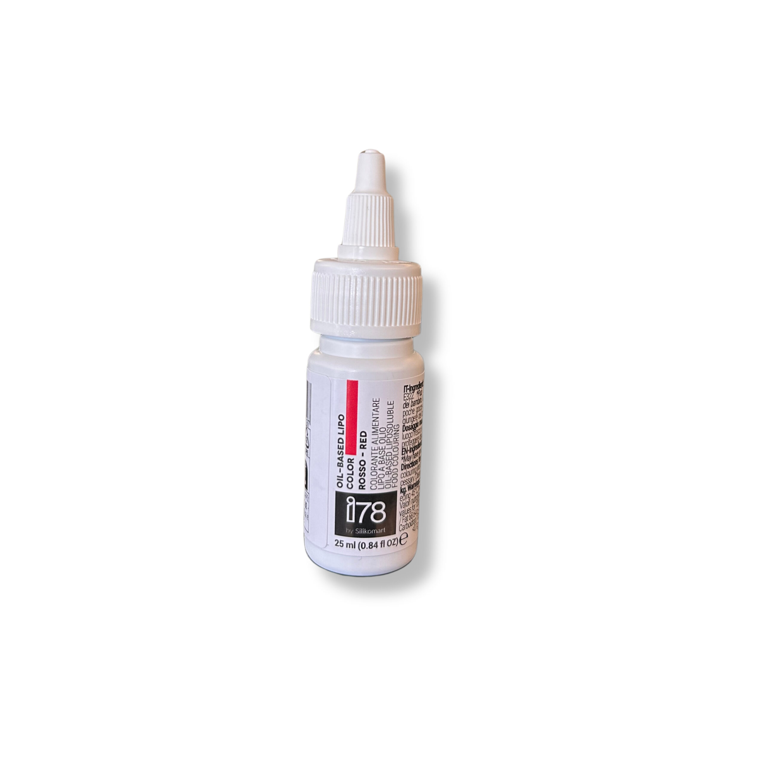 Lipo Farve Oliebaseret – Red 25 ml, Silikomart