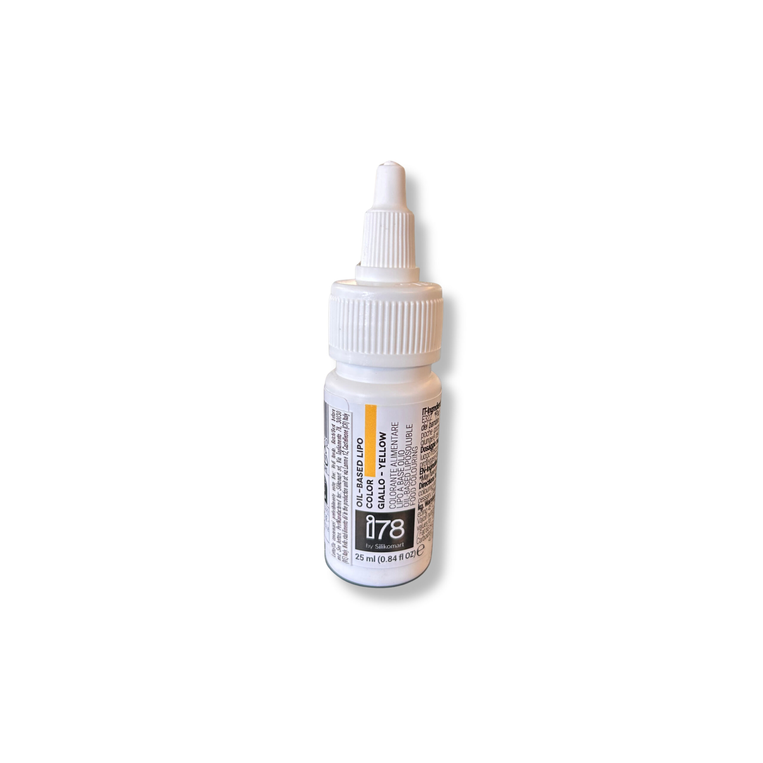 Lipo Farve Oliebaseret – Yellow 25 ml, Silikomart