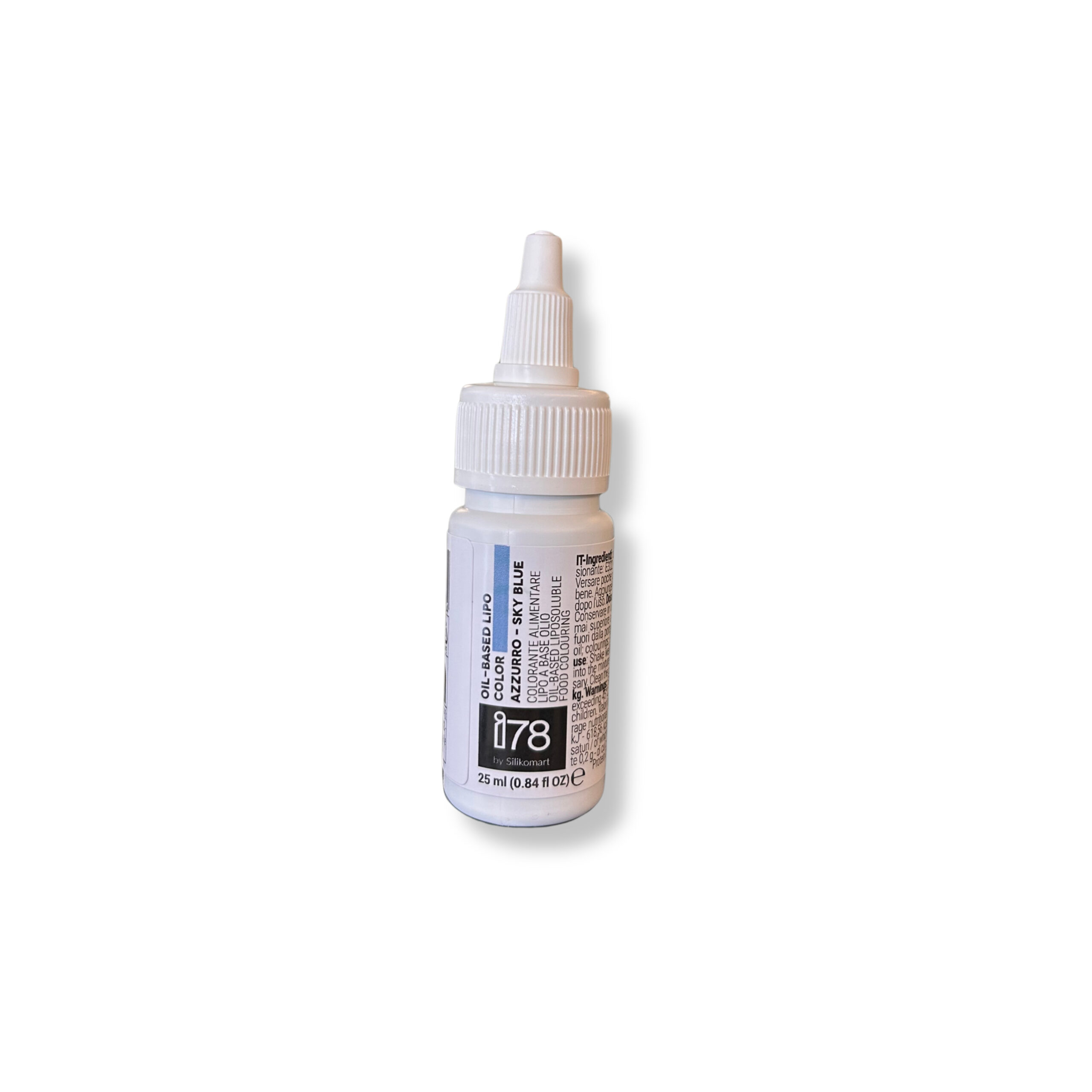Lipo Farve Oliebaseret – Sky Blue 25 ml, Silikomart