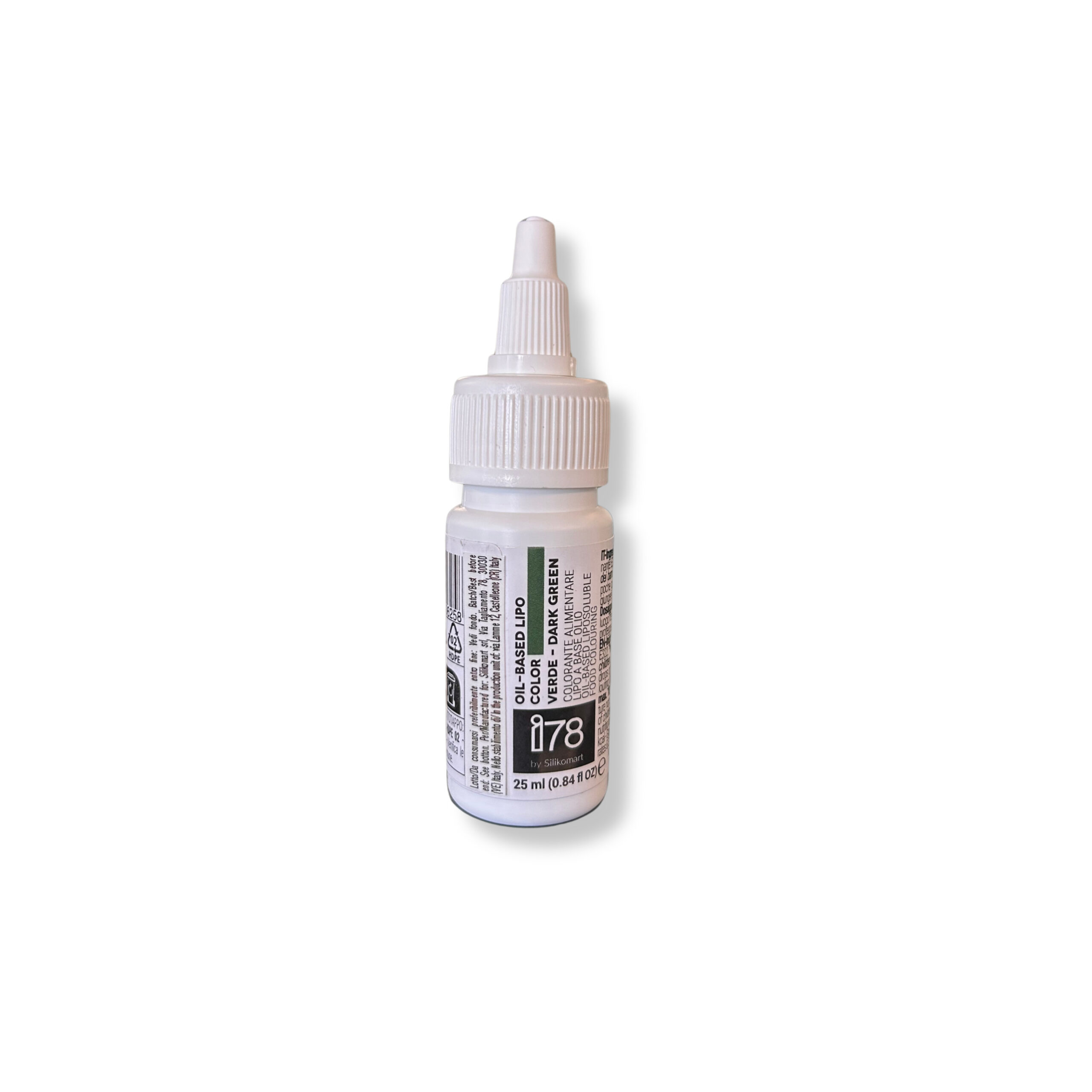 Lipo Farve Oliebaseret – Dark Green 25 ml, Silikomart