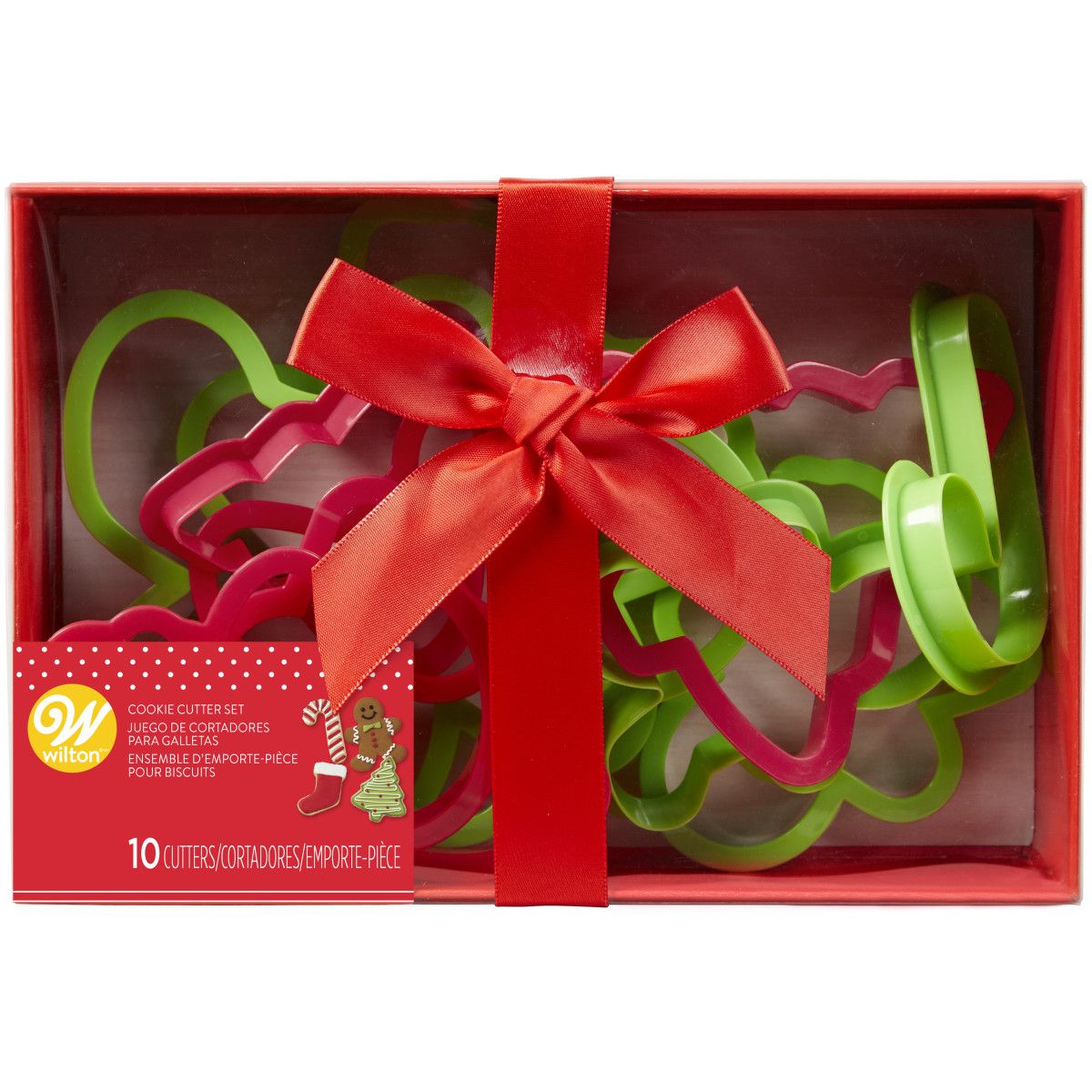 Christmas Cookie Cutter Gavesæt - 10 stk, Wilton