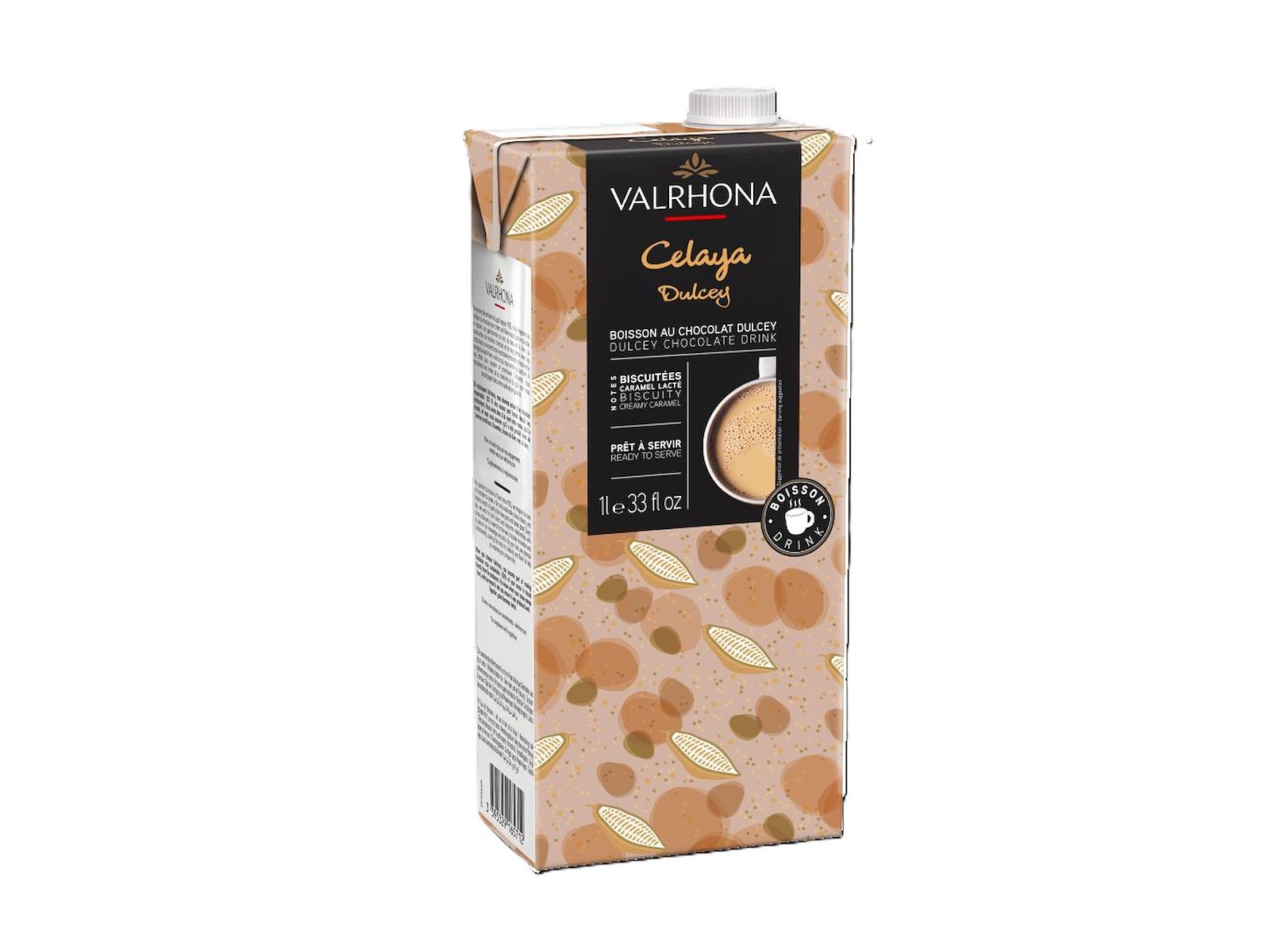 Valrhona Varm Chokolade - Celaya Dulcey, 1L