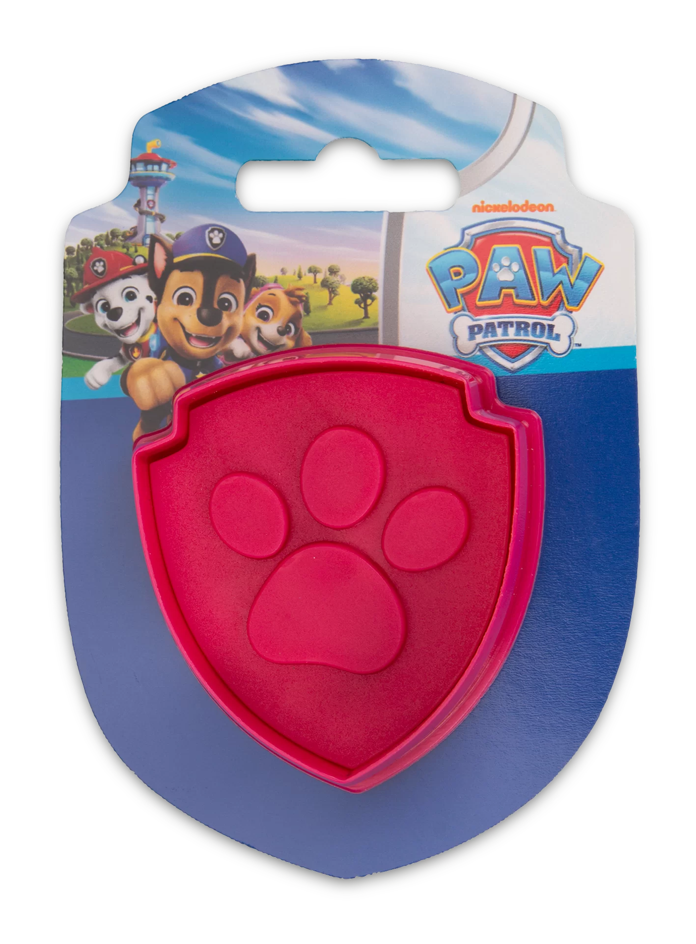 Paw Patrol Udstikker med Præg og Plunger – Badge 5,5 cm, Städter