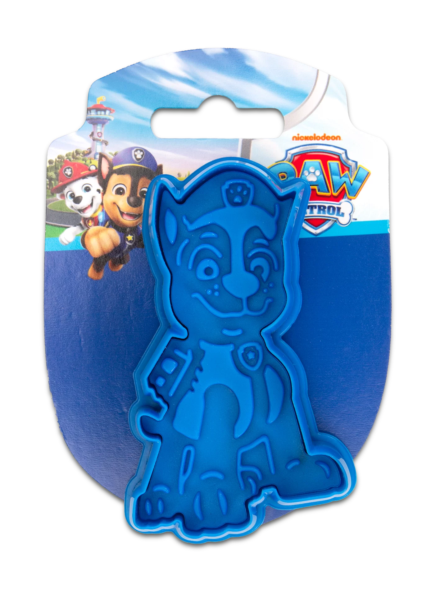 Paw Patrol Udstikker med Præg og Plunger – Chase 8 cm, Städter