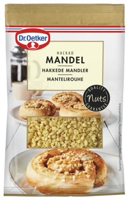 Hakkede Mandler - 50g, Dr. Oetker